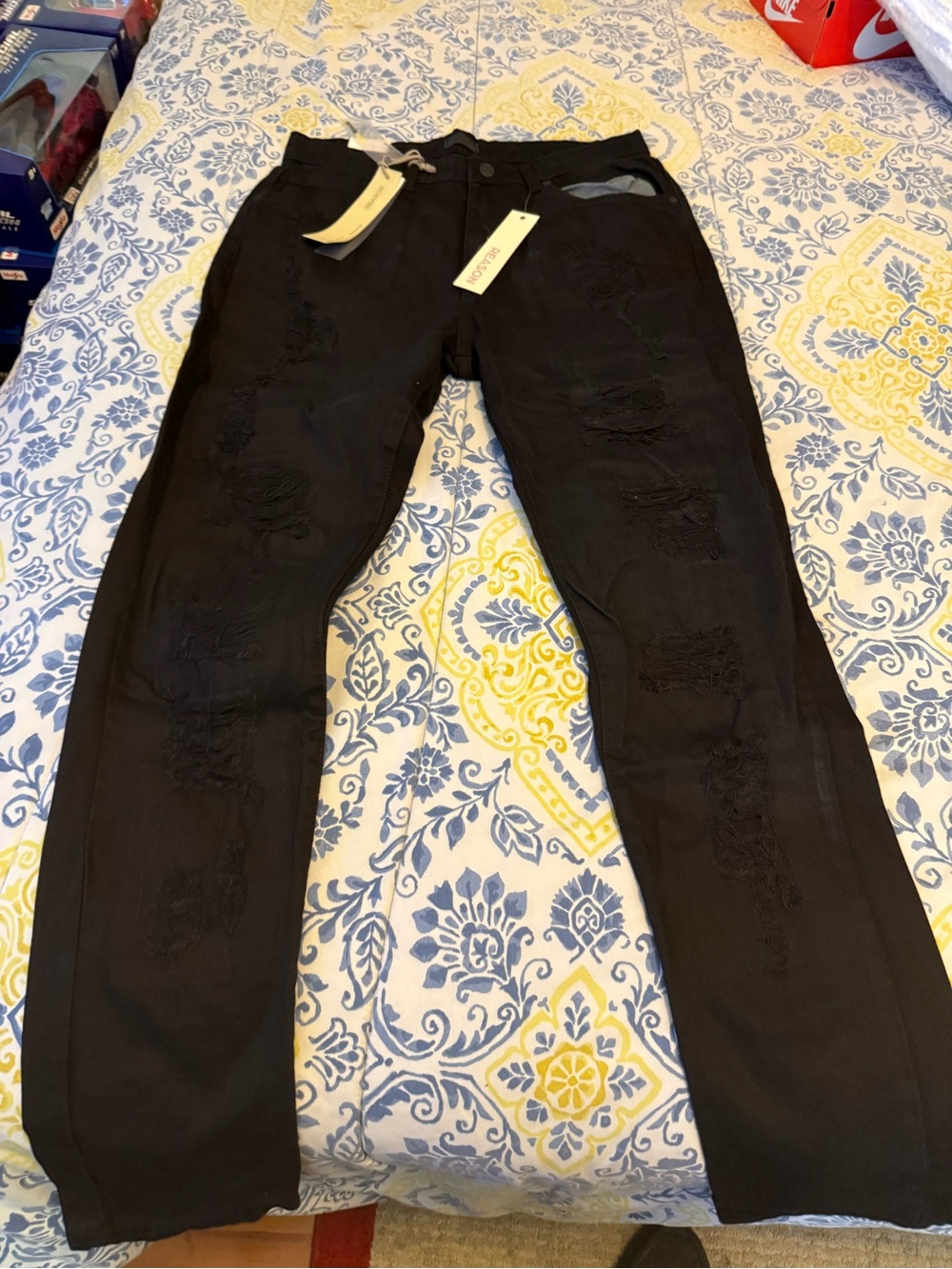 Skinny Men's Skinny Jeans in Black